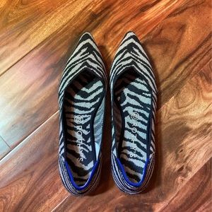 Size 10 Rothy’s Zebra Points GUC